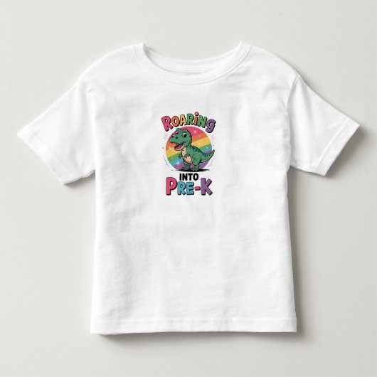 Eerste dag van Pre-K terug naar school Kinder Shirts (Voorkant)
