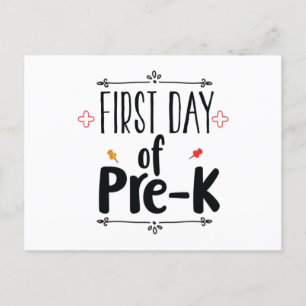 Eerste dag van Prek Briefkaart