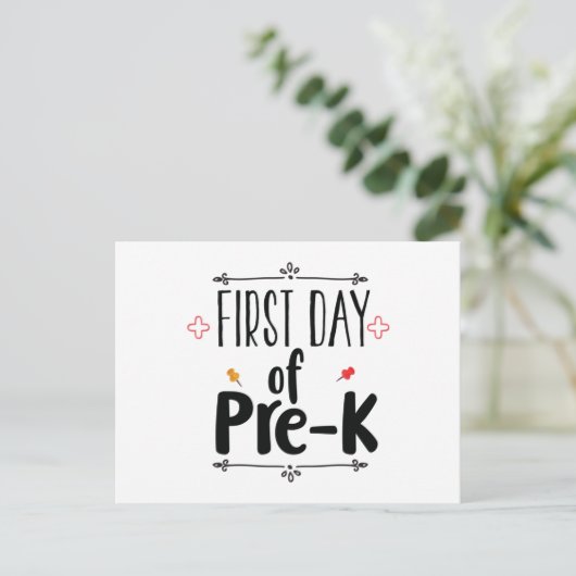 Eerste dag van Prek Briefkaart (Staand voorkant)