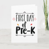 Eerste dag van Prek Kaart (Voorkant)