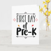 Eerste dag van Prek Kaart (Gele Bloem)