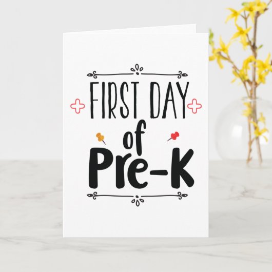 Eerste dag van Prek Kaart (Gele Bloem)