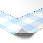 Eerste dag van schoolbord poster (Hoek)