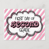 eerste dag van teken van tweede rang .jpg briefkaart (Voorkant)