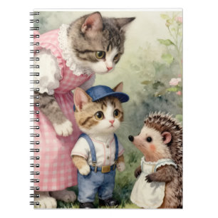 Eerste Dag Wensen – Kitten & Egel Notitieboek