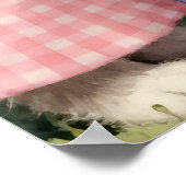 Eerste Dag Wensen – Kitten & Egel Poster (Hoek)