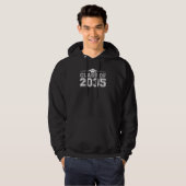 Eerste dagklasse afstuderen 2035 hoodie (Voorkant volledig)