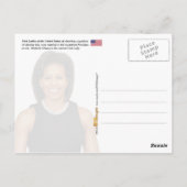 Eerste Dames in de Verenigde Staten van Amerika Briefkaart (Achterkant)