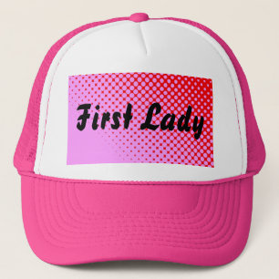 Eerste Dames Roze Hoed Trucker Pet