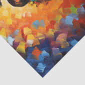 Eerste Dans Paar Decoupage Tissuepapier (Detail)