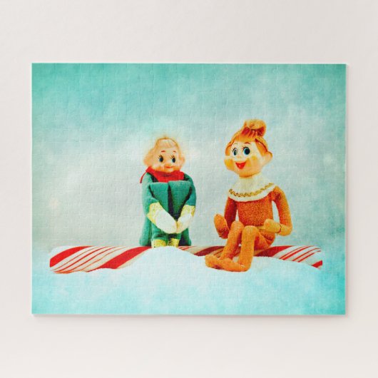 Eerste date van elfjes legpuzzel (Horizontaal)