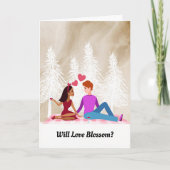 Eerste datumpaar op picknick kaart (Voorkant)