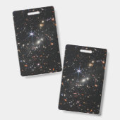 Eerste Deep Field of Universe van James Webb Badge (Voor- en achterkant)