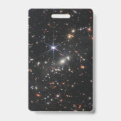 Eerste Deep Field of Universe van James Webb Badge (Achterkant)