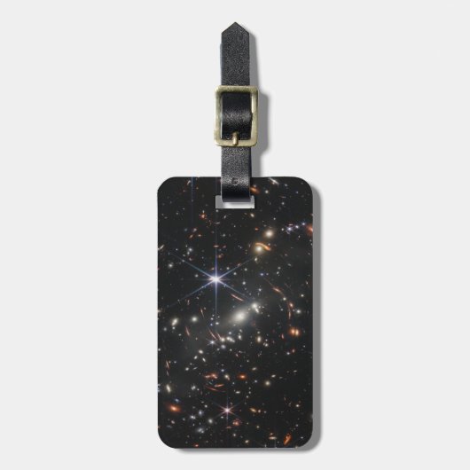 Eerste Deep Field of Universe van James Webb Bagagelabel (Voorkant verticaal)