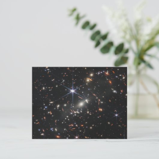 Eerste Deep Field of Universe van James Webb Briefkaart (Staand voorkant)