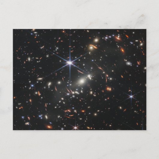 Eerste Deep Field of Universe van James Webb Briefkaart (Voorkant)