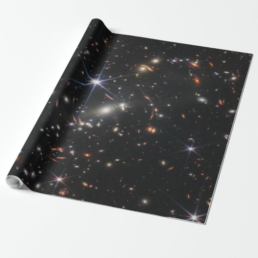 Eerste Deep Field of Universe van James Webb Cadeaupapier (Uitgerold)