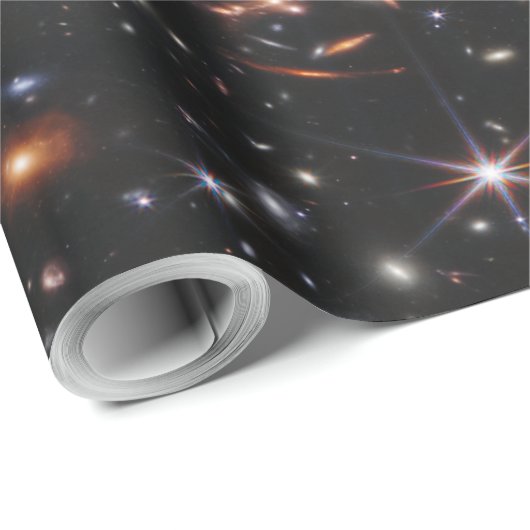 Eerste Deep Field of Universe van James Webb Cadeaupapier (Rol Hoek)