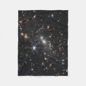 Eerste Deep Field of Universe van James Webb Fleece Deken (Voorkant)