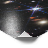 Eerste Deep Field of Universe van James Webb Foto Afdruk (Hoek)