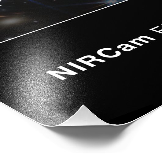 Eerste Deep Field of Universe van James Webb Foto Afdruk (Hoek)