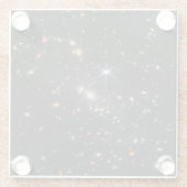 Eerste Deep Field of Universe van James Webb Glazen Onderzetter (Achterkant)