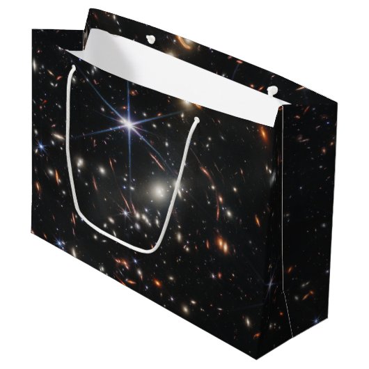 Eerste Deep Field of Universe van James Webb Groot Cadeauzakje (Voorkant Gekanteld)