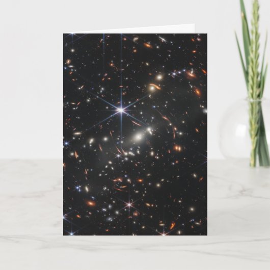 Eerste Deep Field of Universe van James Webb Kaart (Voorkant)