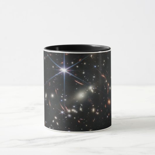 Eerste Deep Field of Universe van James Webb Mok (Midden)