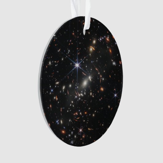 Eerste Deep Field of Universe van James Webb Ornament (voorkant)