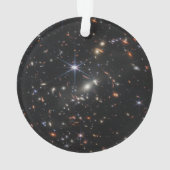Eerste Deep Field of Universe van James Webb Ornament (achterkant)