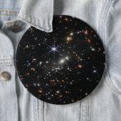 Eerste Deep Field of Universe van James Webb Ronde Button 6,0 Cm (In situ)