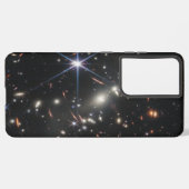 Eerste Deep Field of Universe van James Webb Samsung Galaxy Hoesje (Linkerkant)