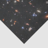 Eerste Deep Field of Universe van James Webb Tissuepapier (Detail)