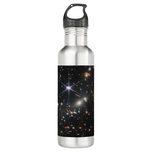 Eerste Deep Field of Universe van James Webb Waterfles (Voorkant)