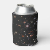 Eerste Deep Field van het heelal van James webb Blikjeskoeler (Blikje Voorkant)