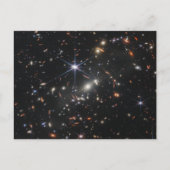 Eerste Deep Field van het heelal van James webb Briefkaart (Voorkant)