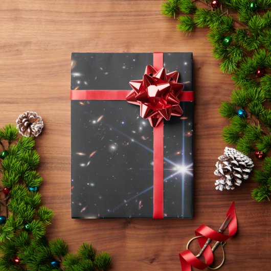 Eerste Deep Field van het heelal van James webb Cadeaupapier (Feestdagen Geschenken)