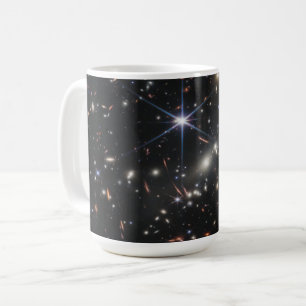 Eerste Deep Field van het heelal van James webb Koffiemok