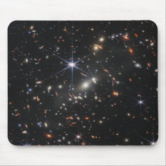 Eerste Deep Field van het heelal van James webb Muismat