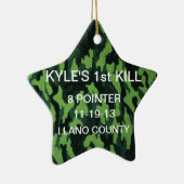 "EERSTE DEER"-versiering Keramisch Ornament (Rechts)