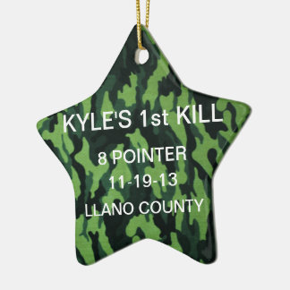 "EERSTE DEER"-versiering Keramisch Ornament