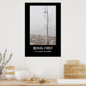 EERSTE Demotivatie-Poster Poster (Keuken)