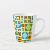 Eerste dingen eerste theepauze! Grappig Sinaasappe Latte Mok (Rechts)