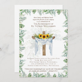 Eerste dominee Deacon Minister Retirement Invites