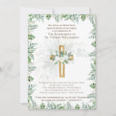 Eerste dominee Deacon Minister Retirement Invites (Voorkant)