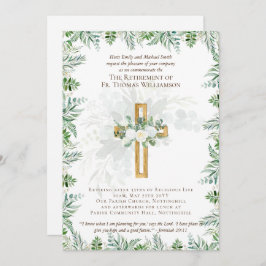 Eerste dominee Deacon Minister Retirement Invites