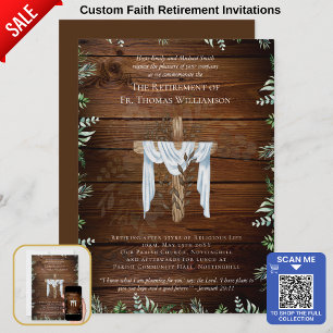 Eerste dominee Deacon Minister Retirement Invites