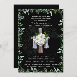 Eerste dominee Deacon Minister Retirement Invites